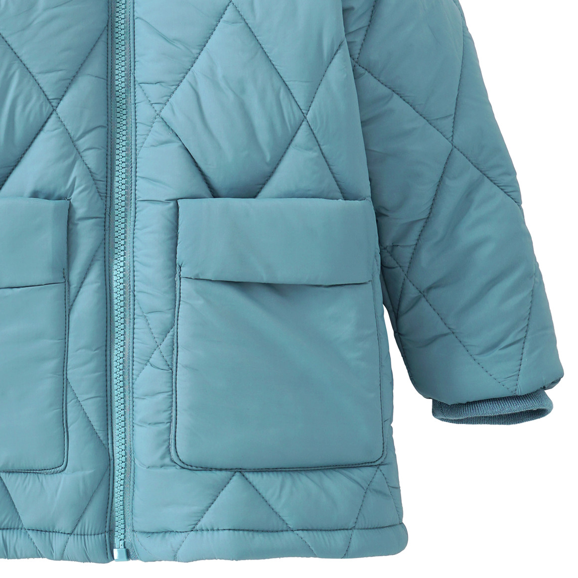 Steppjacke Mädchen Winter - Warme Daunenjacke Mit Kapuze Für 5-15 Jahre