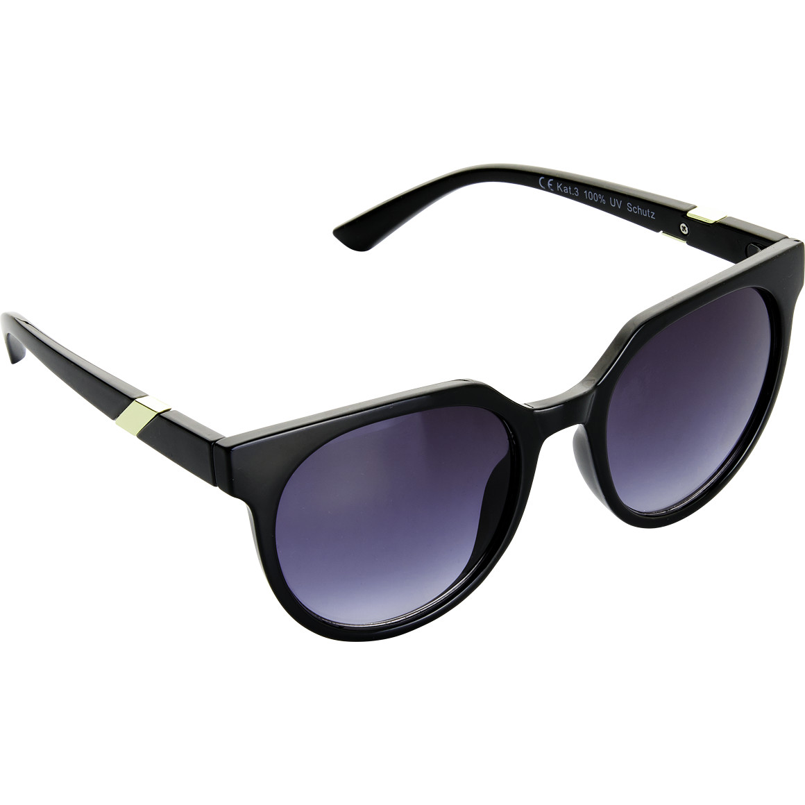 Vintage Sonnenbrille Herren - Rund Ozeanfarben UV400 Schutz