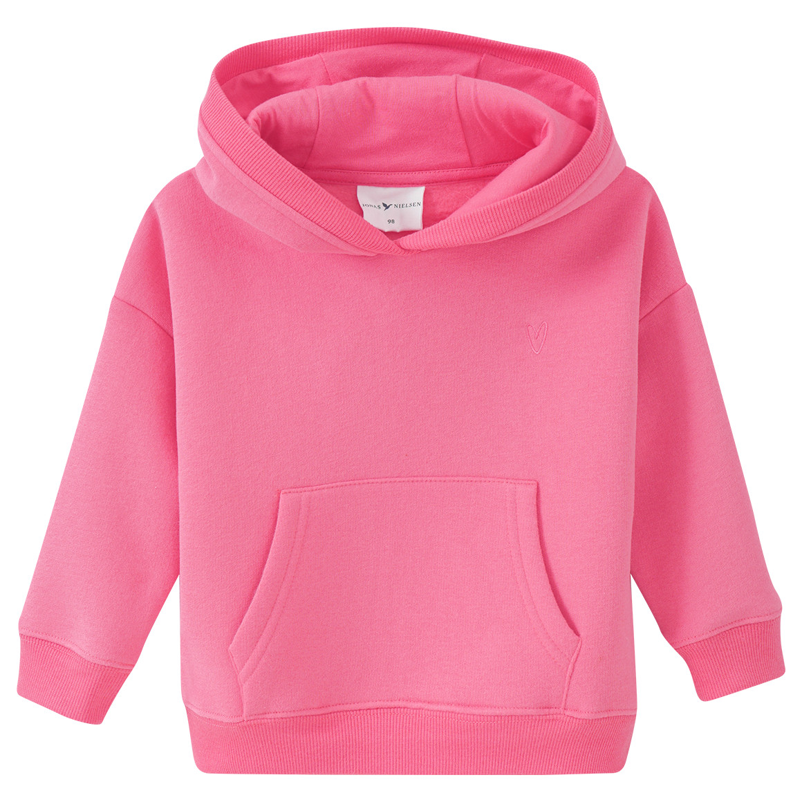 Wyongtao Kinder Kapuzenpullover Mit Herz-Print - Kuscheliger Hoodie Für Jungen & Mädchen 3-14 Jahre