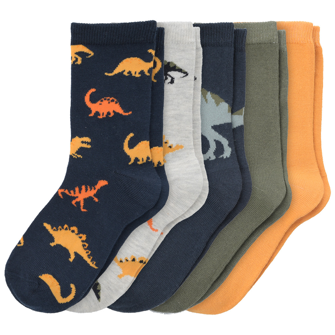 5 Paar | family Jungen Ernsting\'s Dino-Allover Socken mit