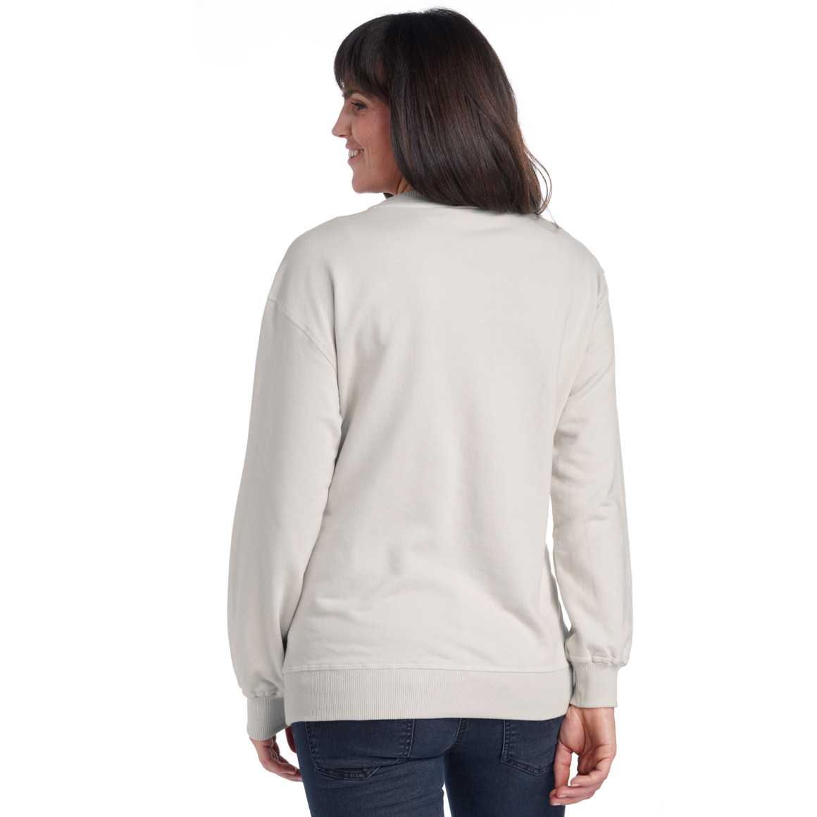 Damen Umstands-Sweatshirt im College-Look