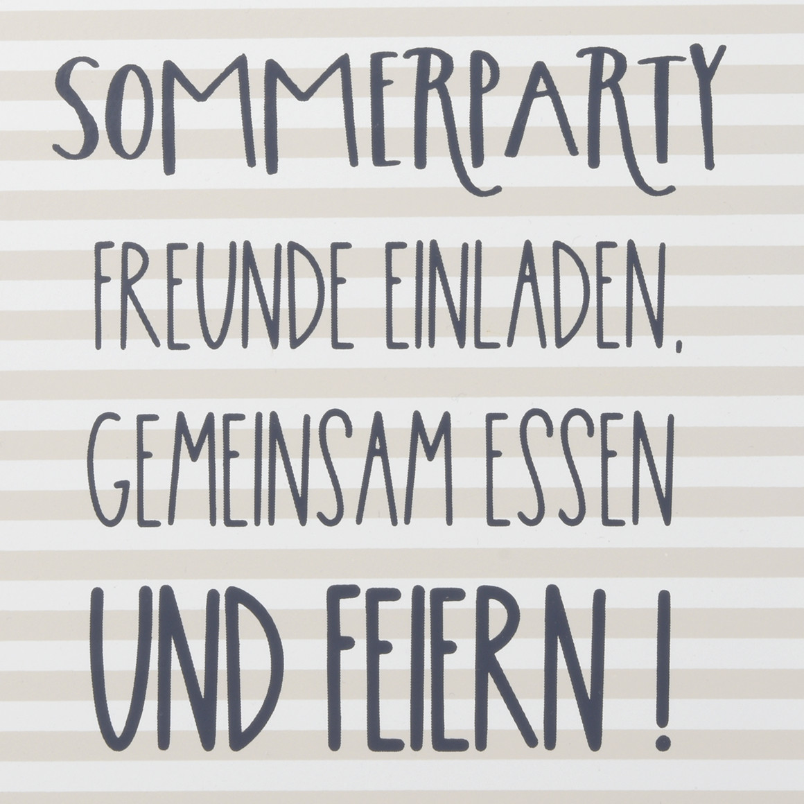MetallSchild mit Spruch Ernsting's family