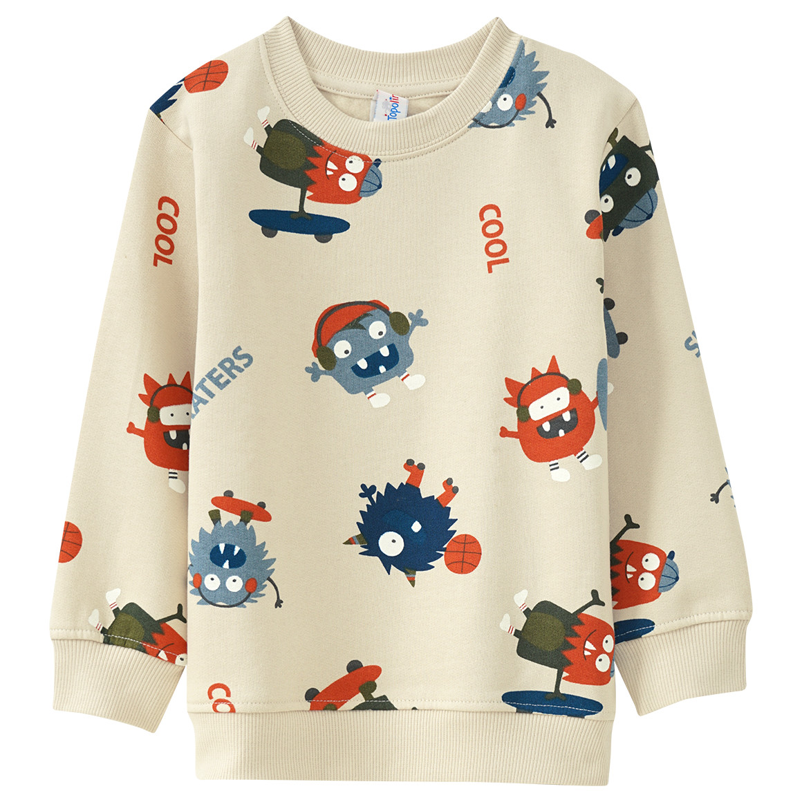 Kinder Sweatshirt mit Allover-Print | family Ernsting\'s