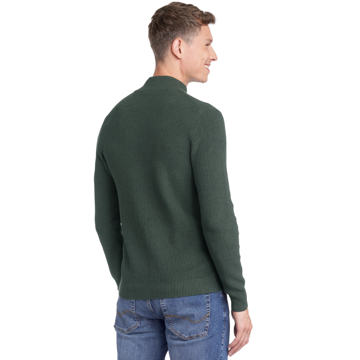 Herren Strickjacke Mit Reißverschluss - Bequemer Cardigan Für Herbst & Winter