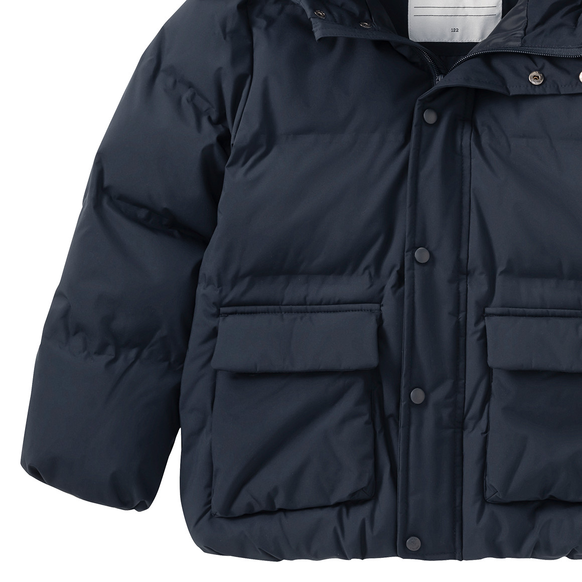 Kinder Pufferjacke in Unifarben