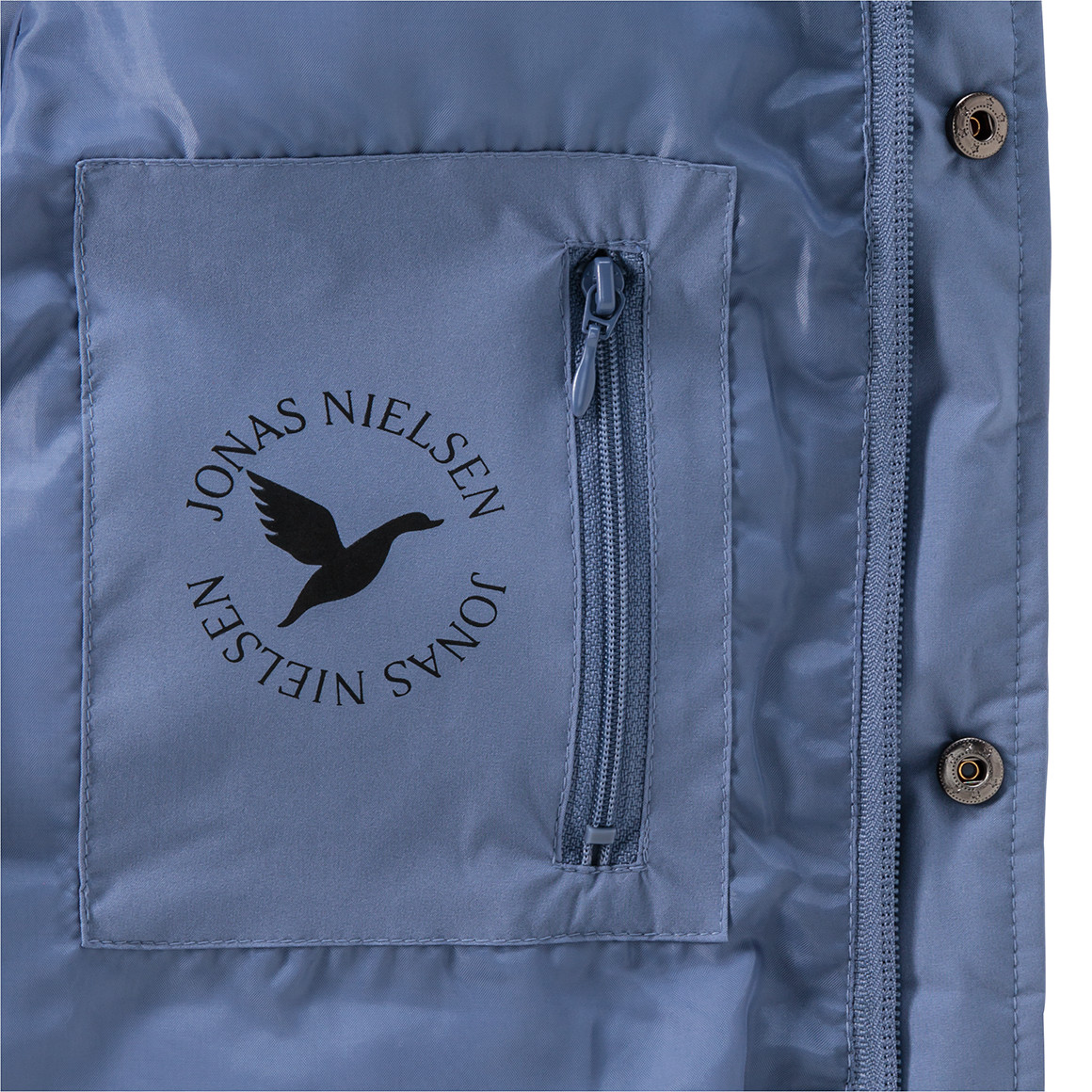 Pufferjas voor kinderen in effen kleur