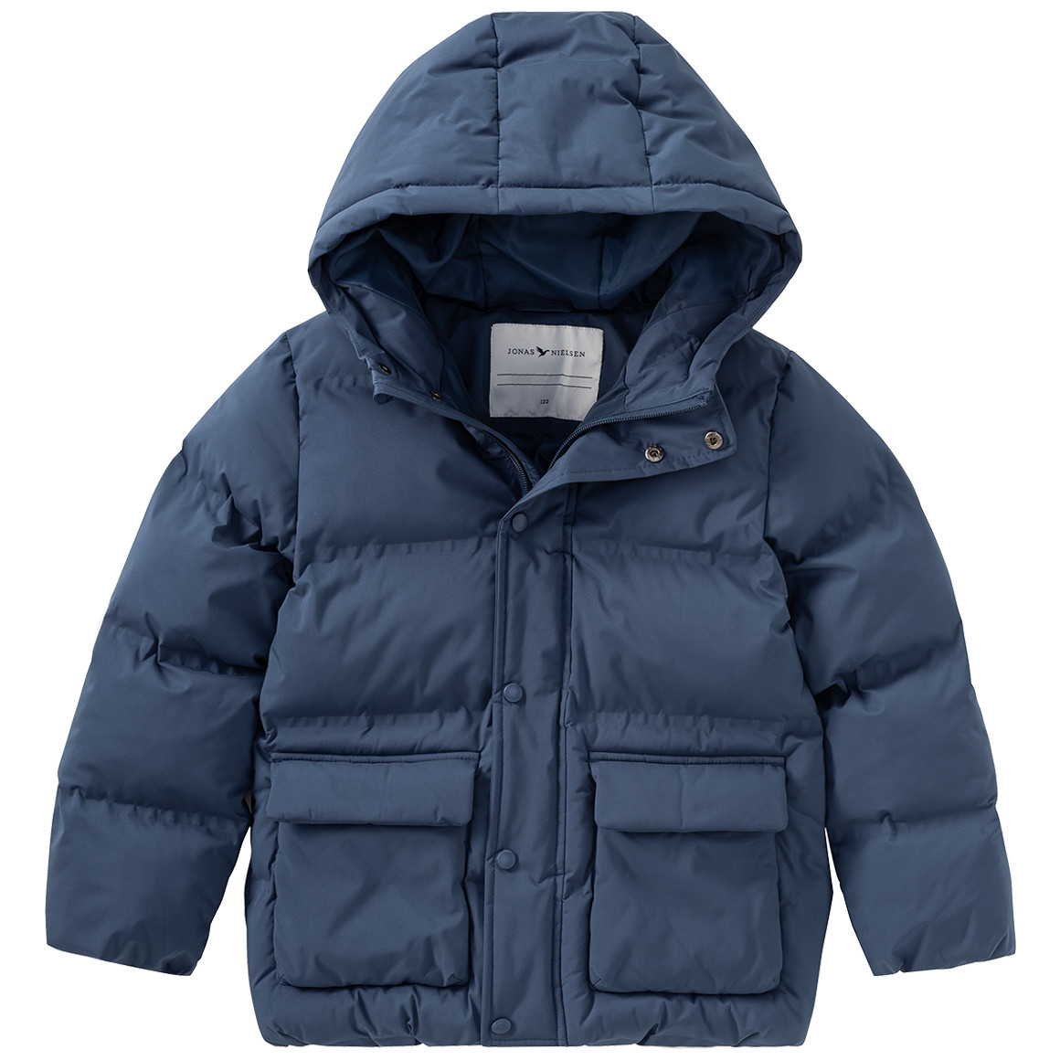 Kinderpufferjack in effen kleuren