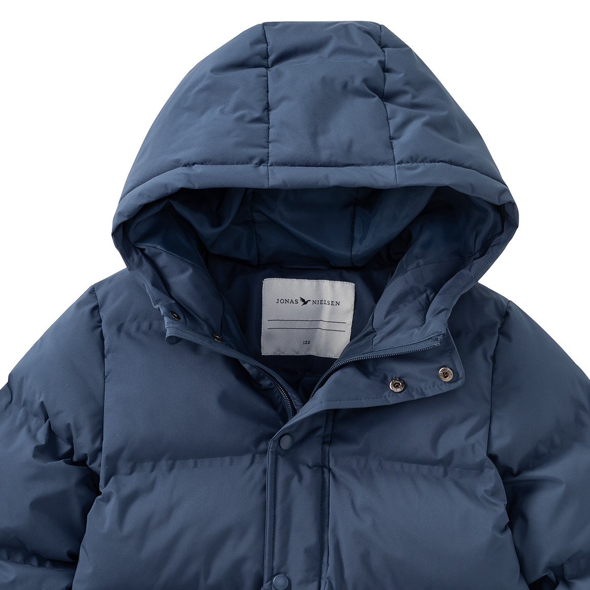 Kinderpufferjack in effen kleuren