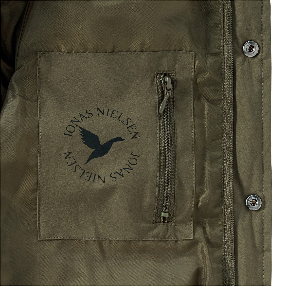 Kinderpufferjack in effen kleuren