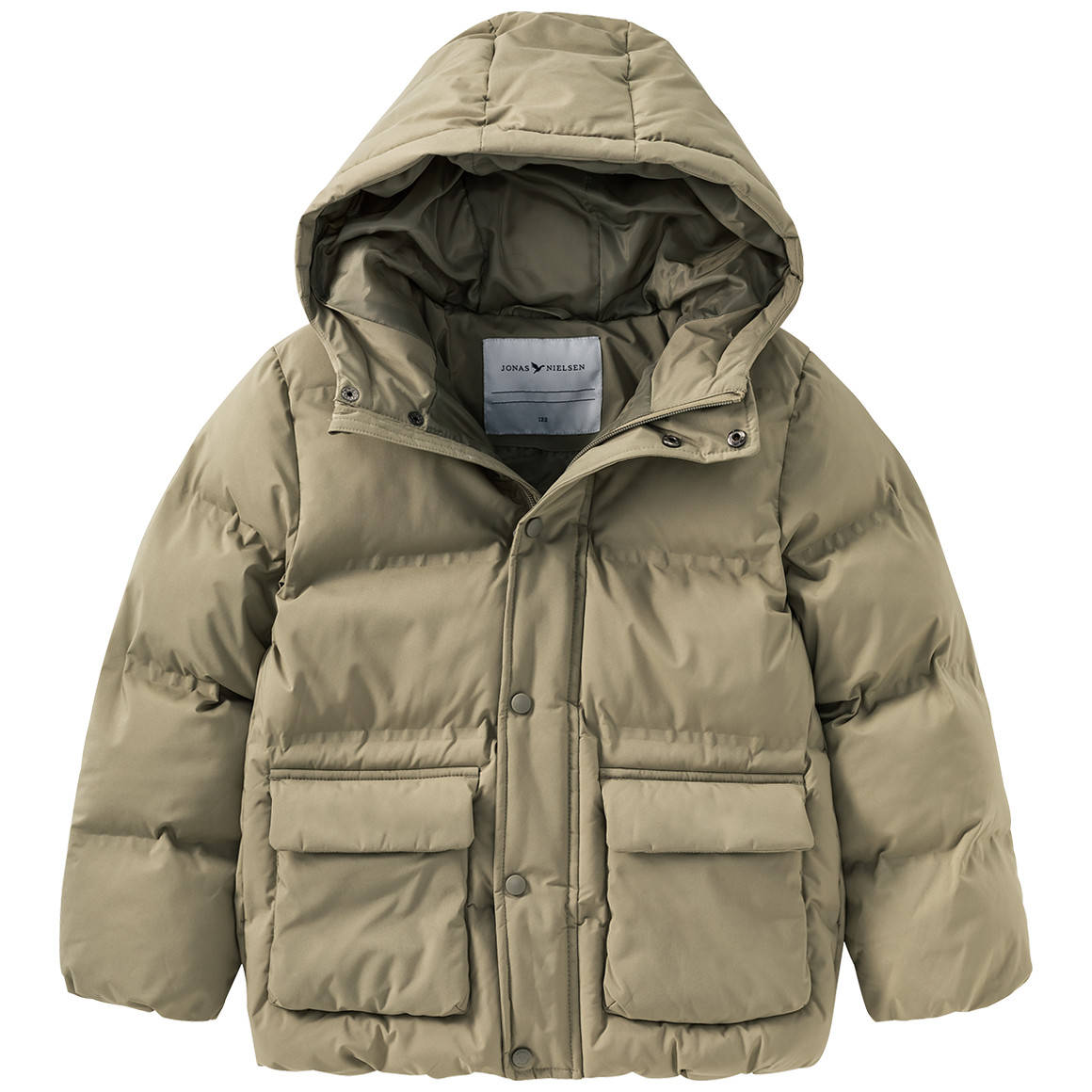 Kinder Pufferjacke in Unifarben