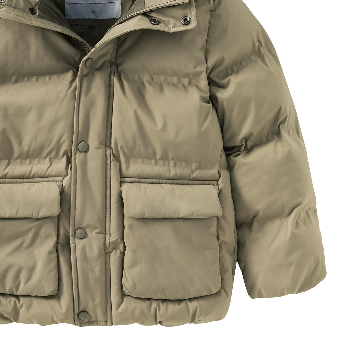 Kinder Pufferjacke in Unifarben