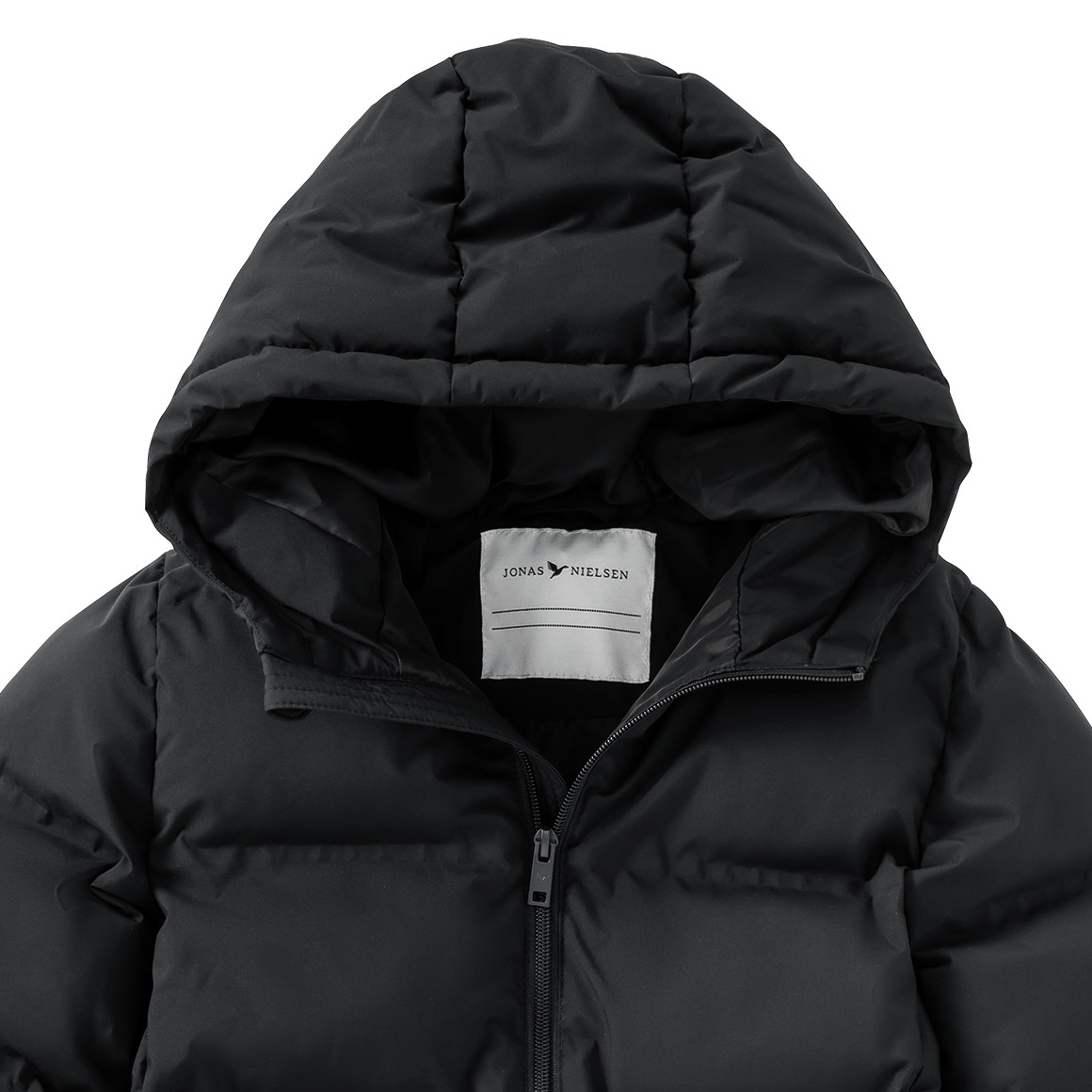 Pufferjack voor meisjes in effen kleuren