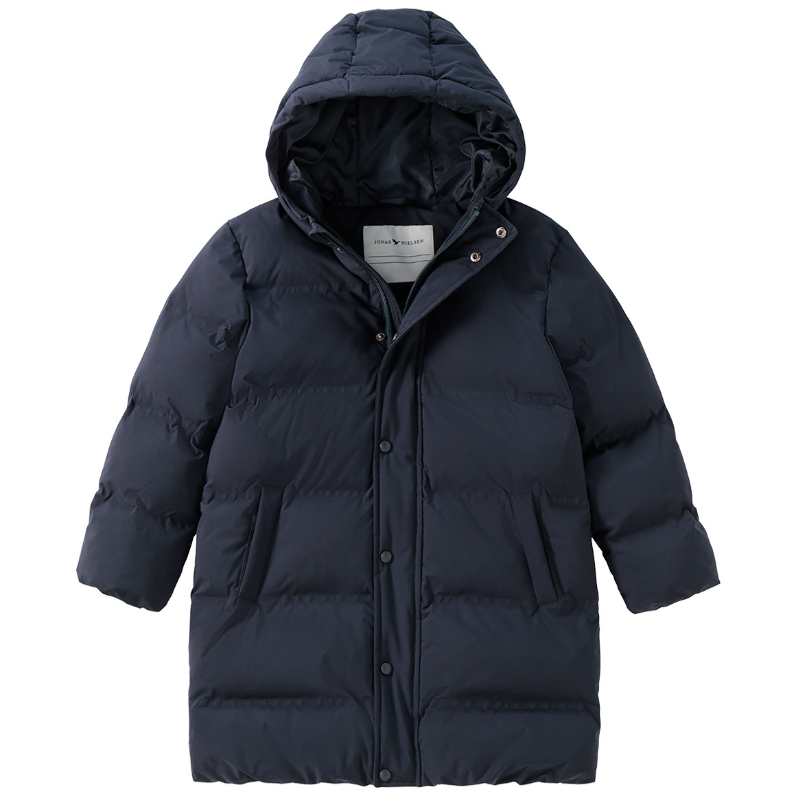 Kinderpufferjas met capuchon