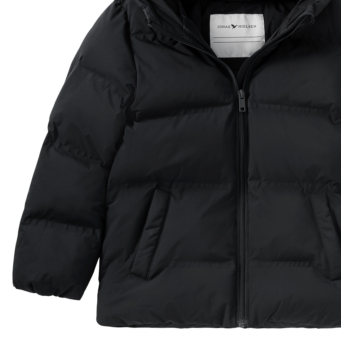 Pufferjack voor jongens in effen kleuren