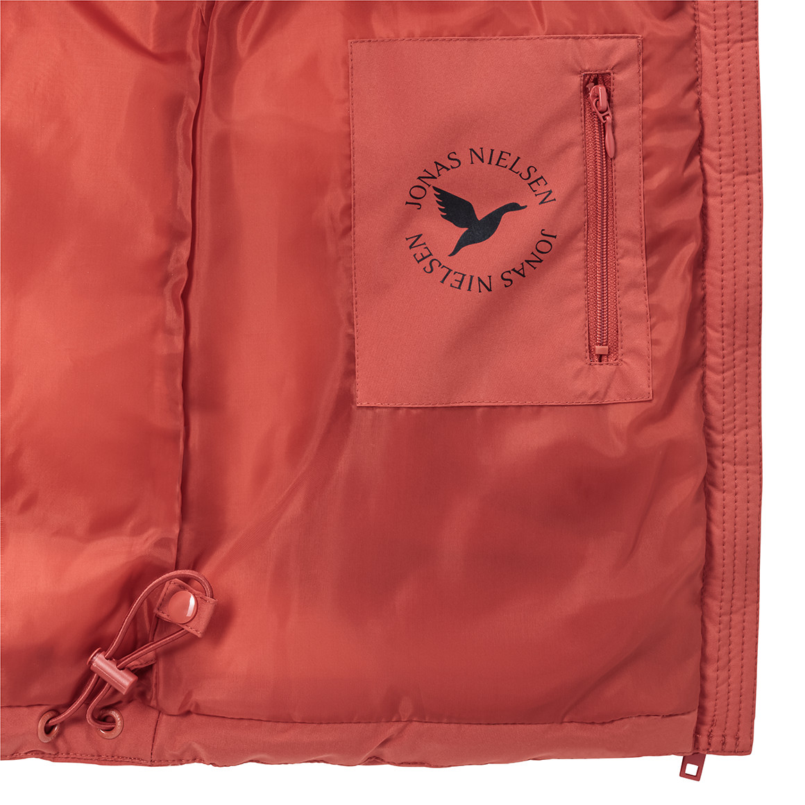 Pufferjack voor jongens in effen kleuren