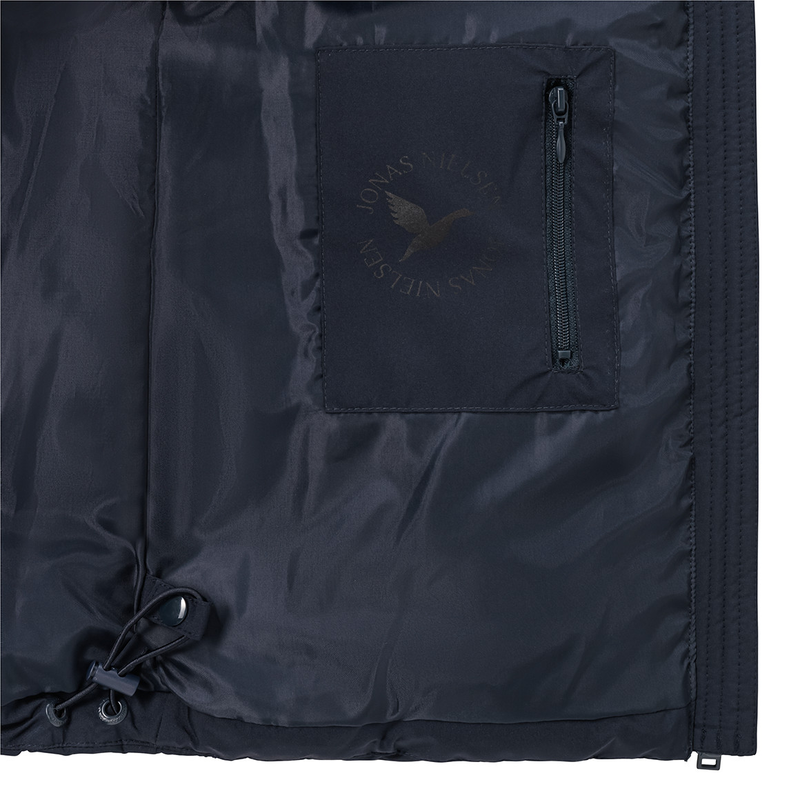 Pufferjack voor jongens in effen kleuren