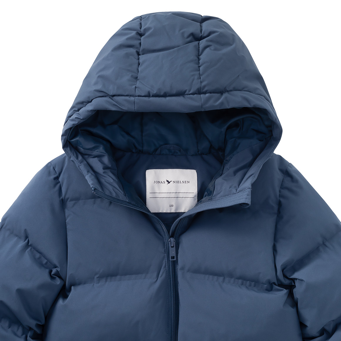 Pufferjack voor jongens in effen kleuren