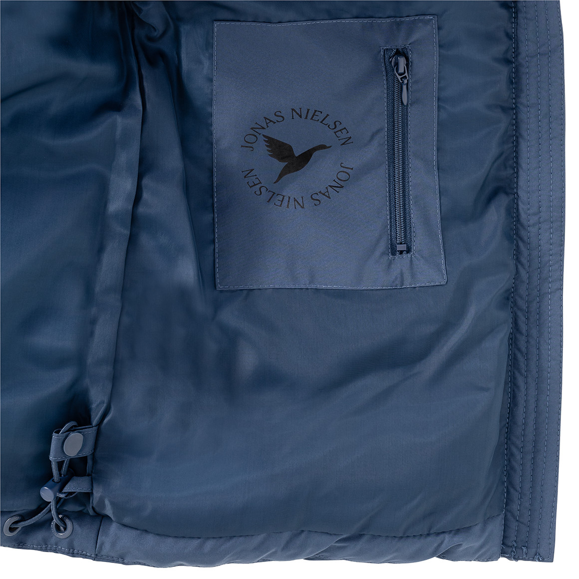 Pufferjack voor jongens in effen kleuren