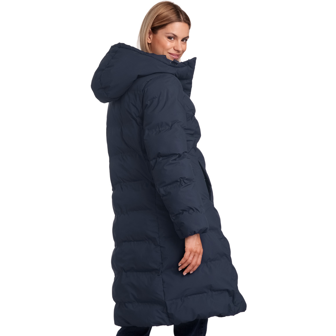 Dames pufferjas met capuchon