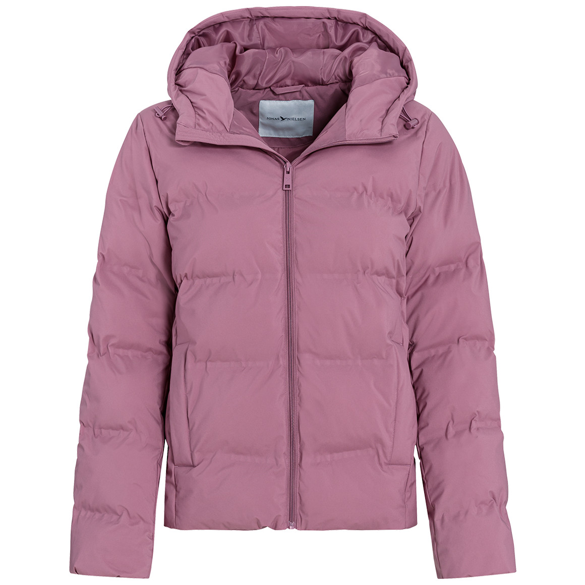 Dames pufferjack in effen kleuren