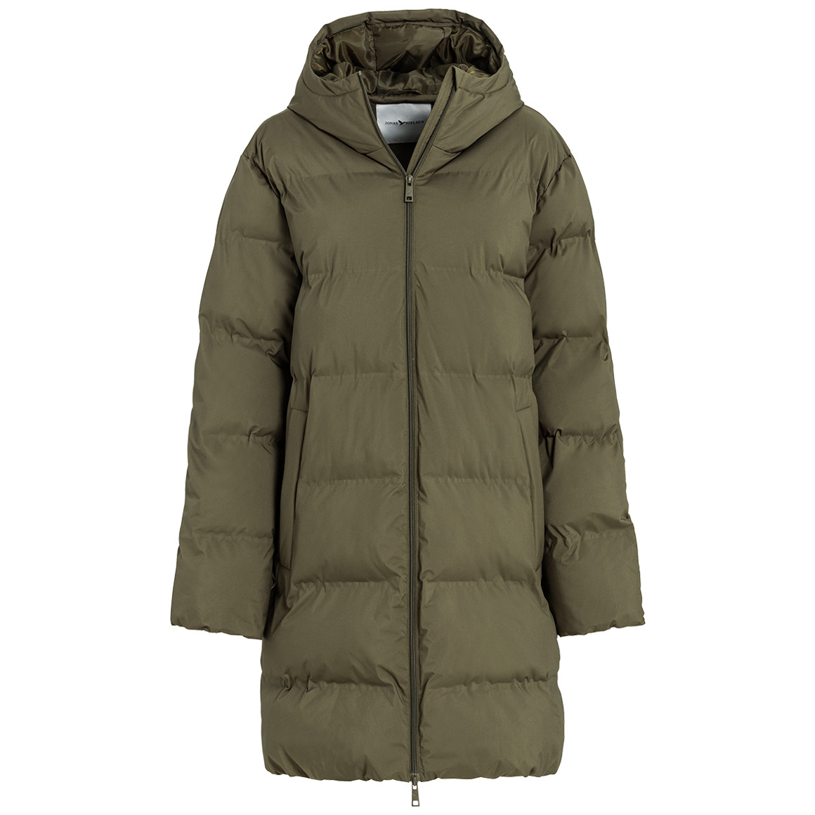 Pufferjas voor heren met capuchon