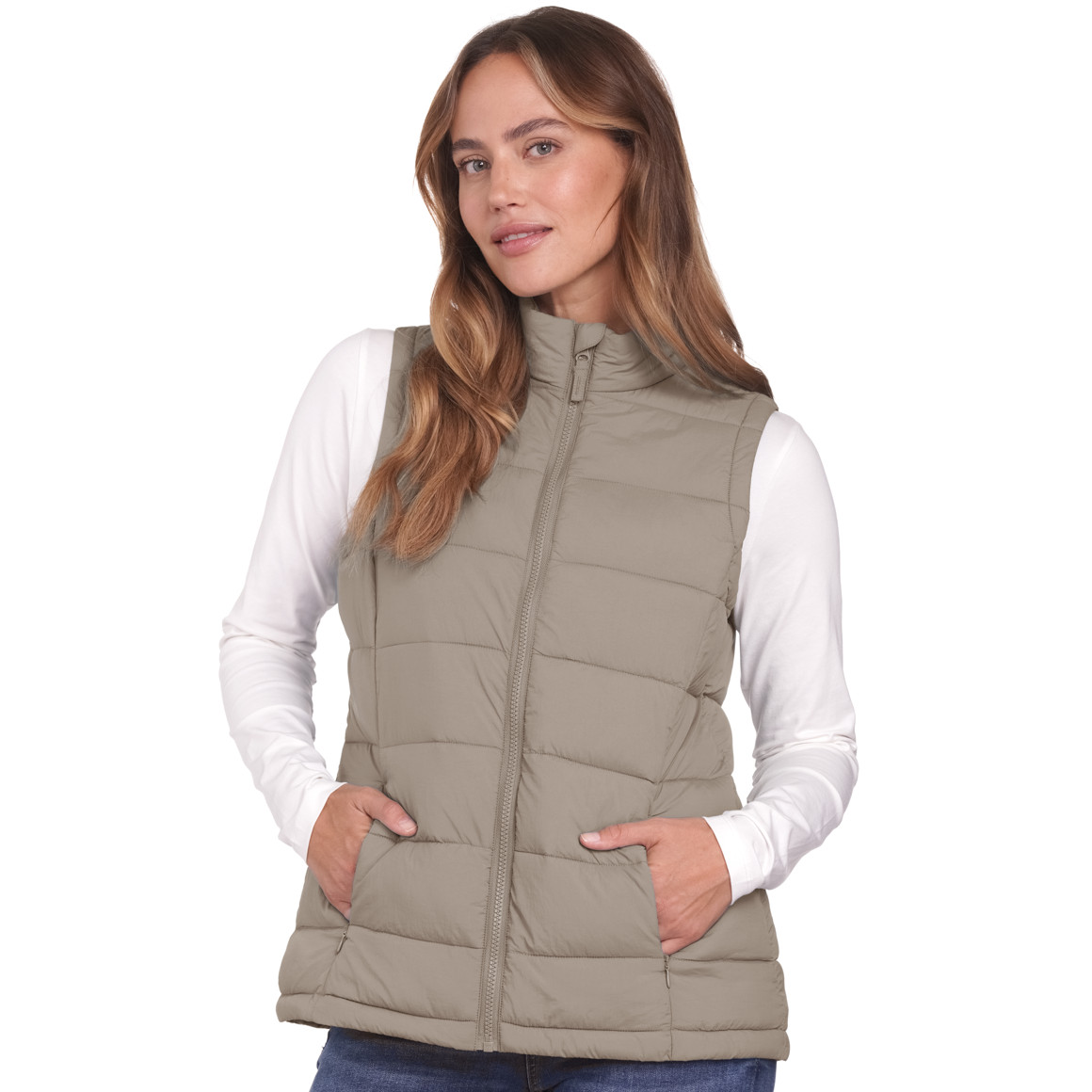 Dames gewatteerd vest