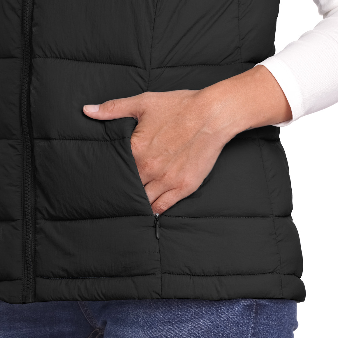 Dames gewatteerd vest