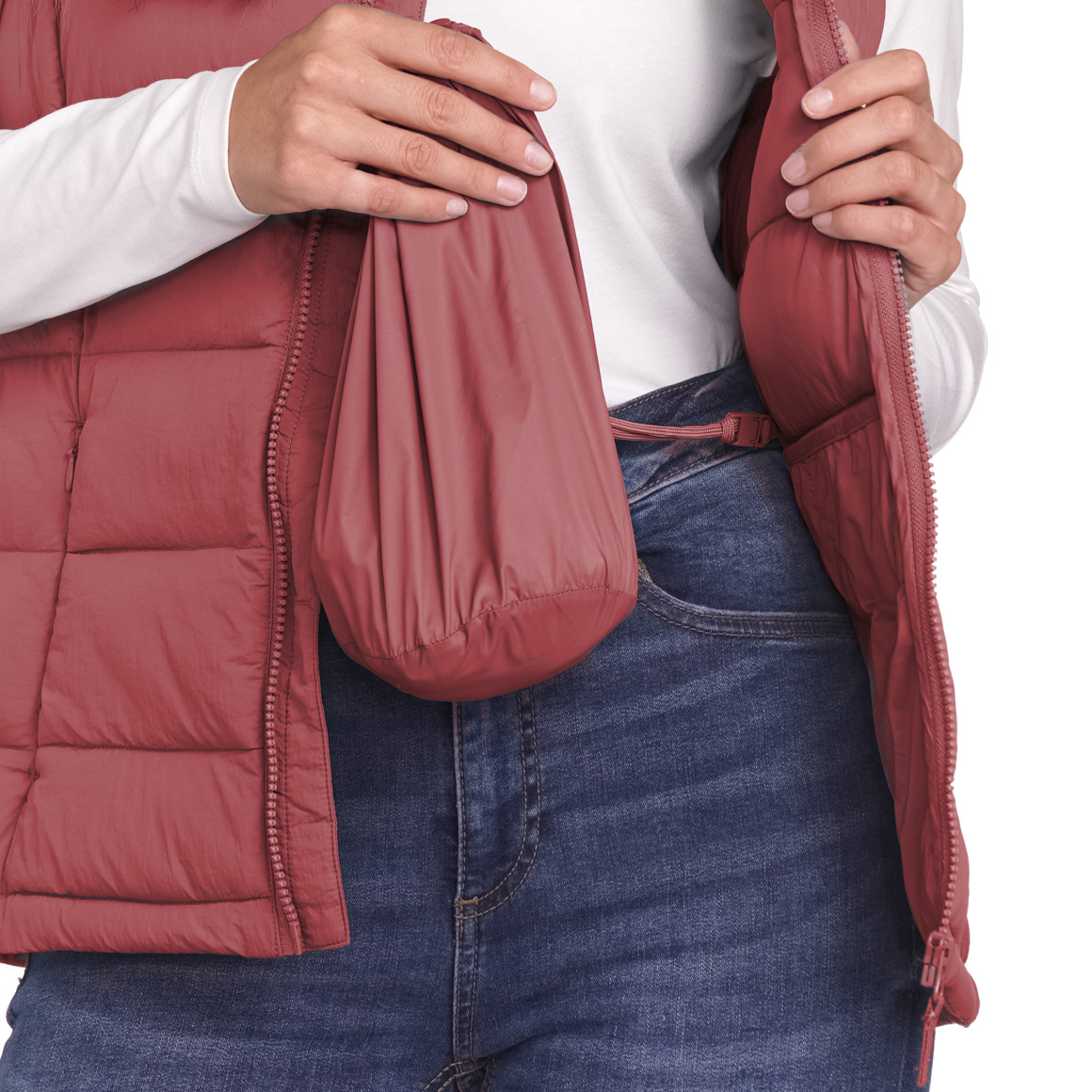 Dames gewatteerd vest