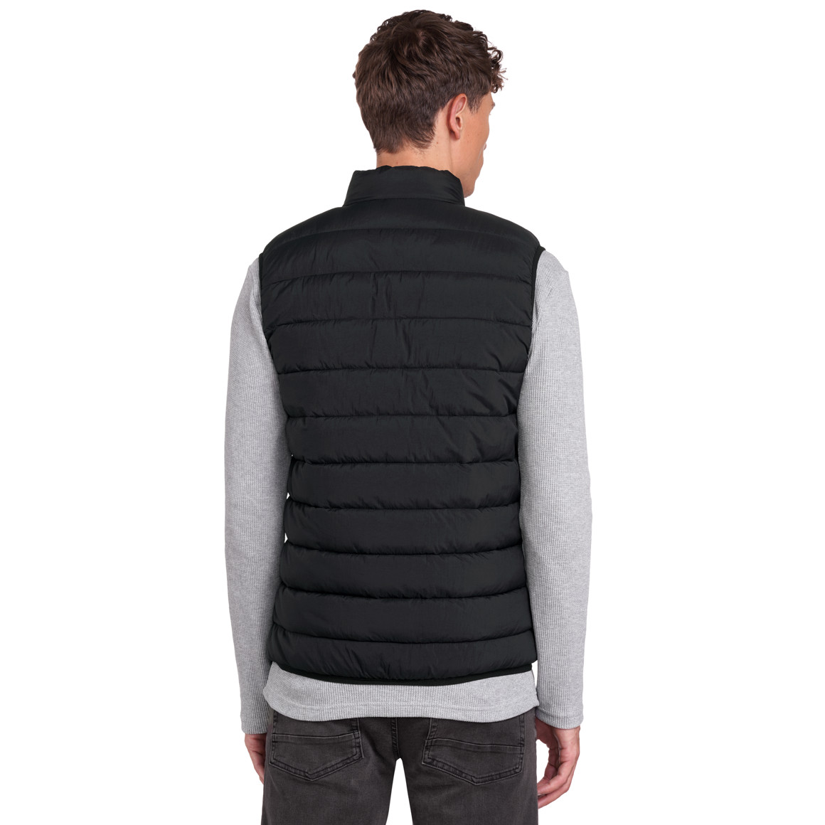 Heren gewatteerd vest