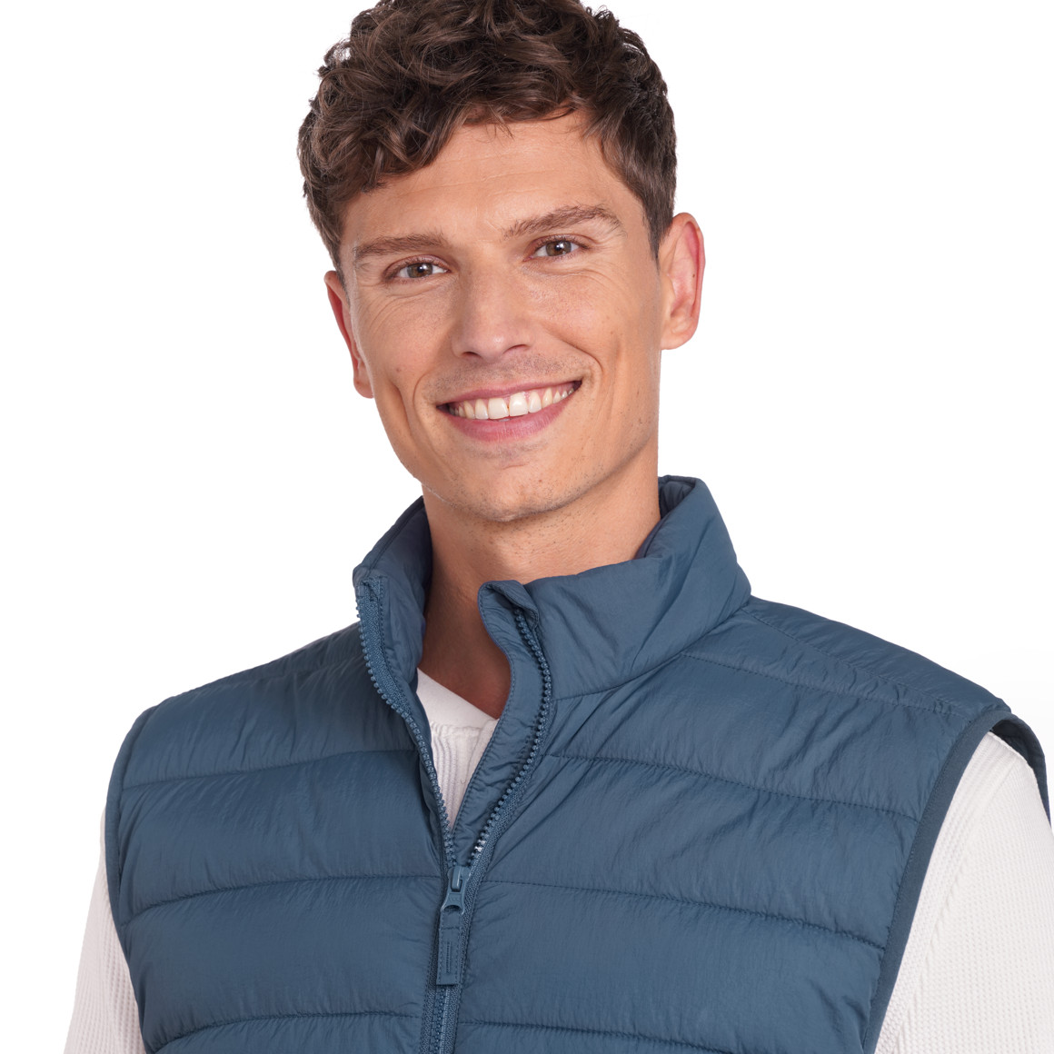 Heren gewatteerd vest