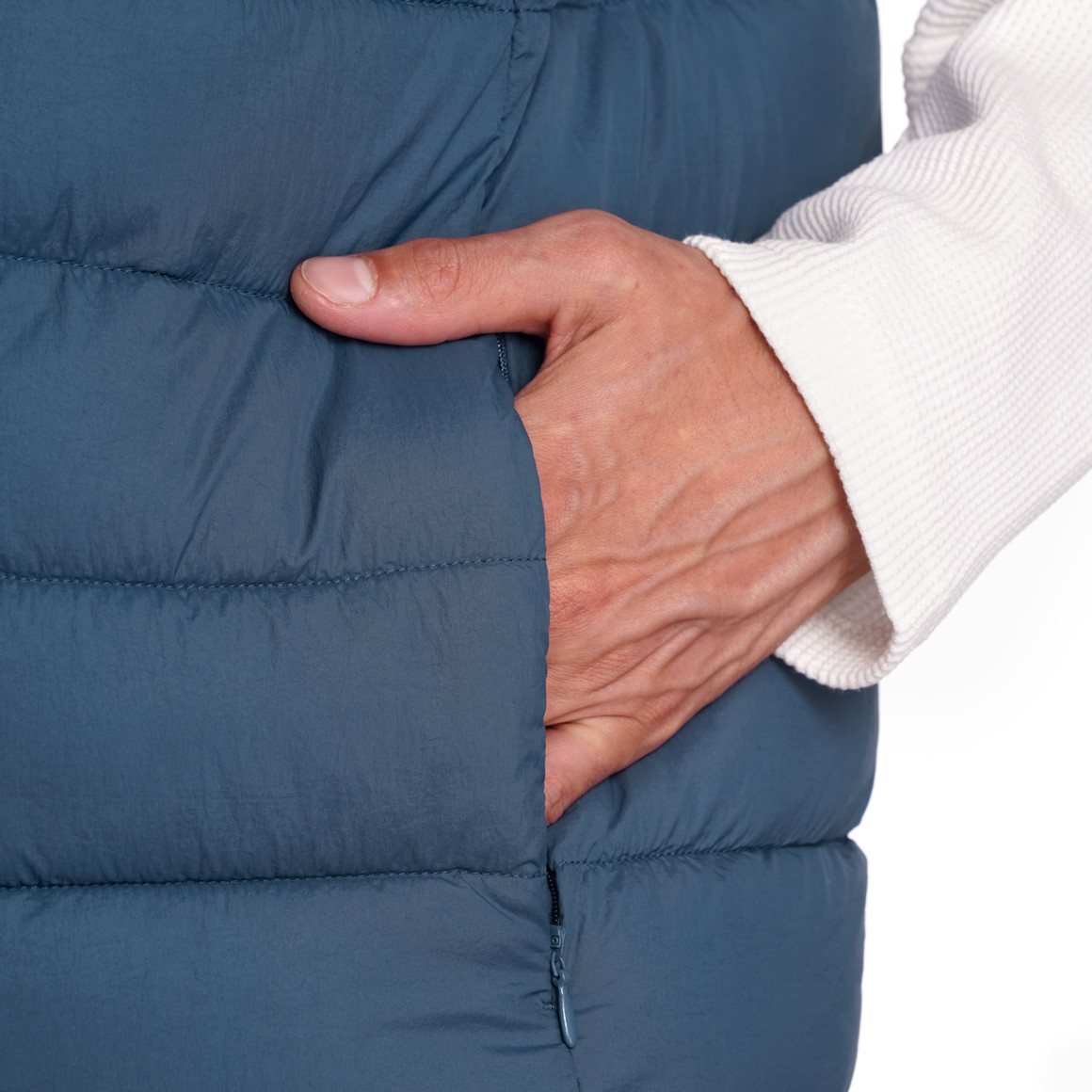 Heren gewatteerd vest