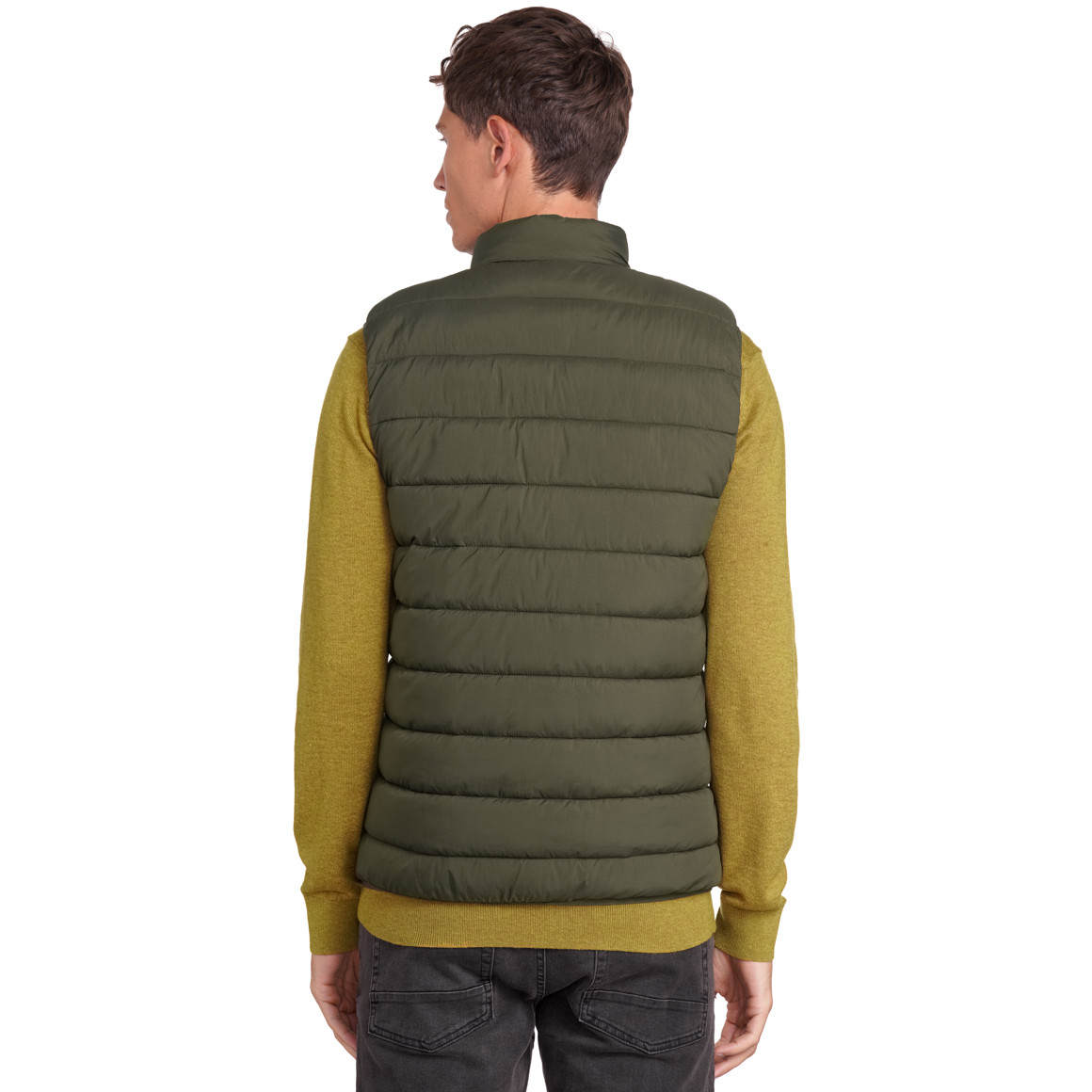 Heren gewatteerd vest