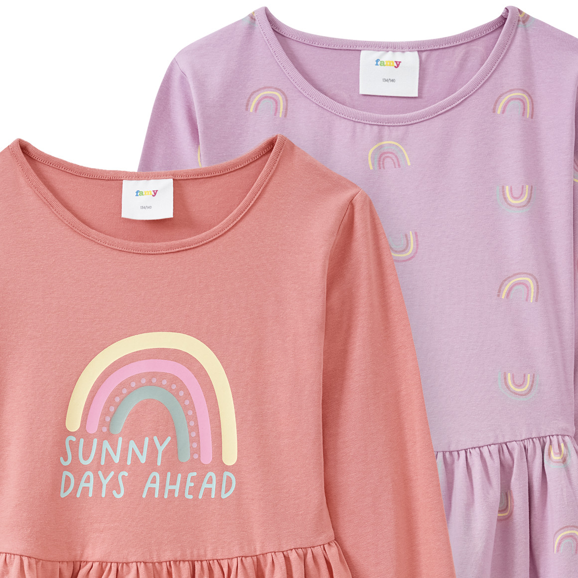 Spotted Zebra Mädchen Sweatshirt-Kleid - Lässiges Swingkleid Mit Langen Ärmeln Für Kinder