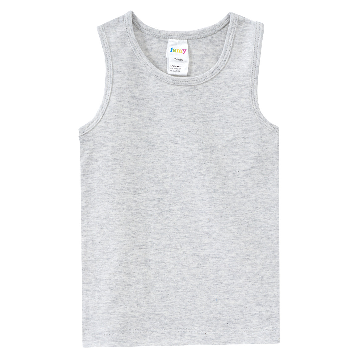 5 Baby Unterhemden in verschiedenen Dessins