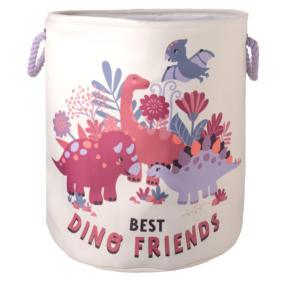 Süßer Basset Hound Wäschekorb - Großer Faltbarer Aufbewahrungskorb Mit Blumendruck