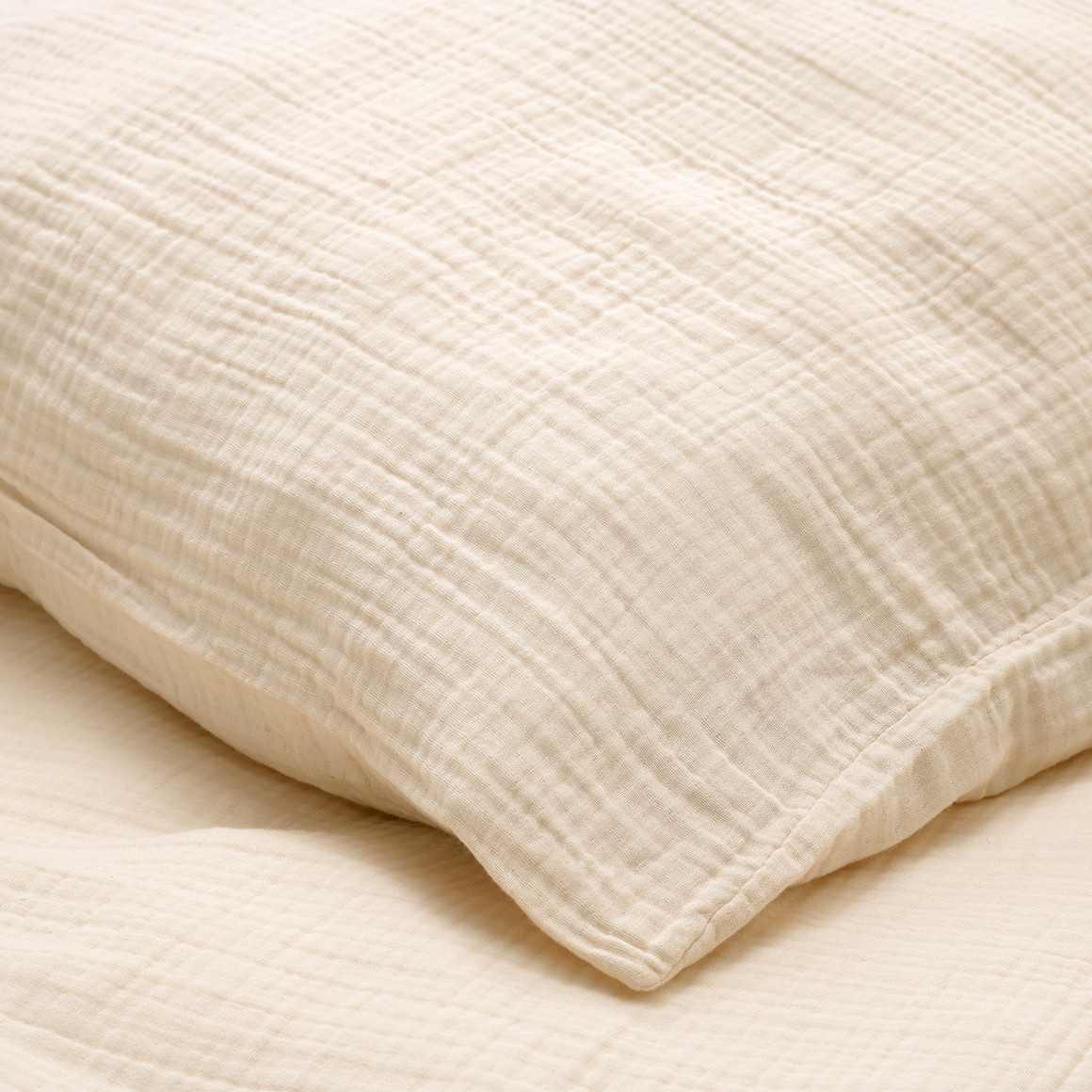 Bio-Musselin Bettwäsche Set Mit Rüschen - Superweich Für Babys, 100% Bio-Baumwolle