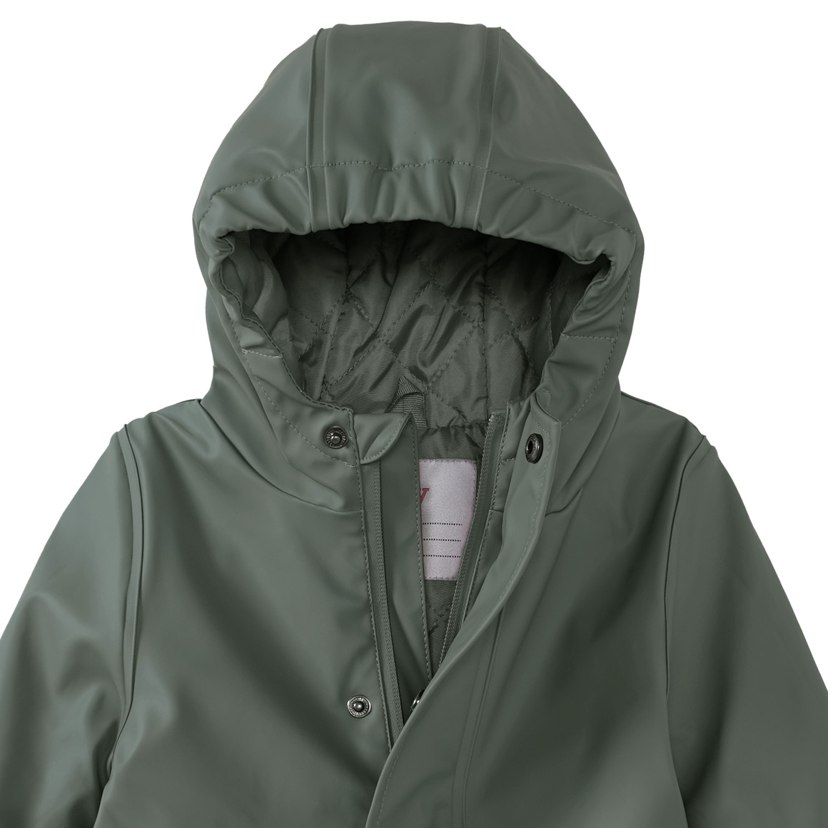 Regenpak voor baby’s met gewatteerde voering