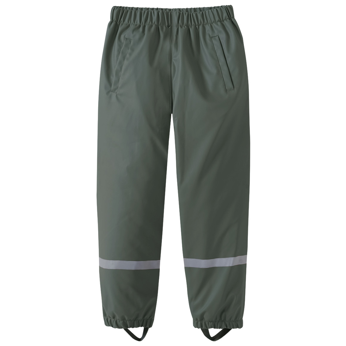 Kinder Regenhose mit gestepptem Futter
