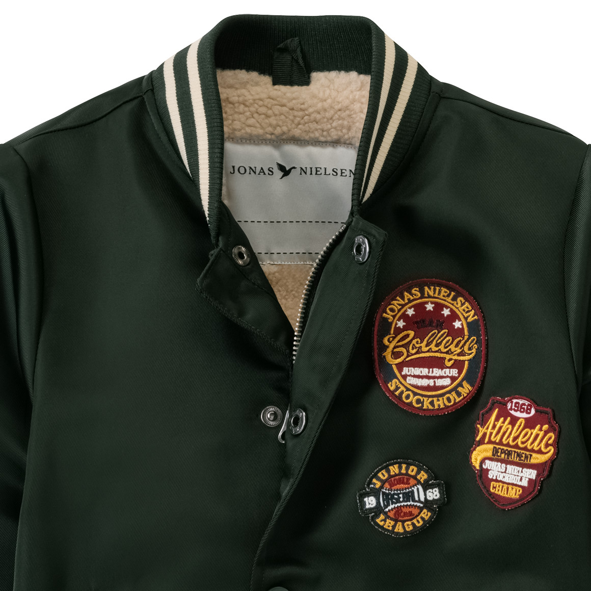 Jungen Jacke im College-Style