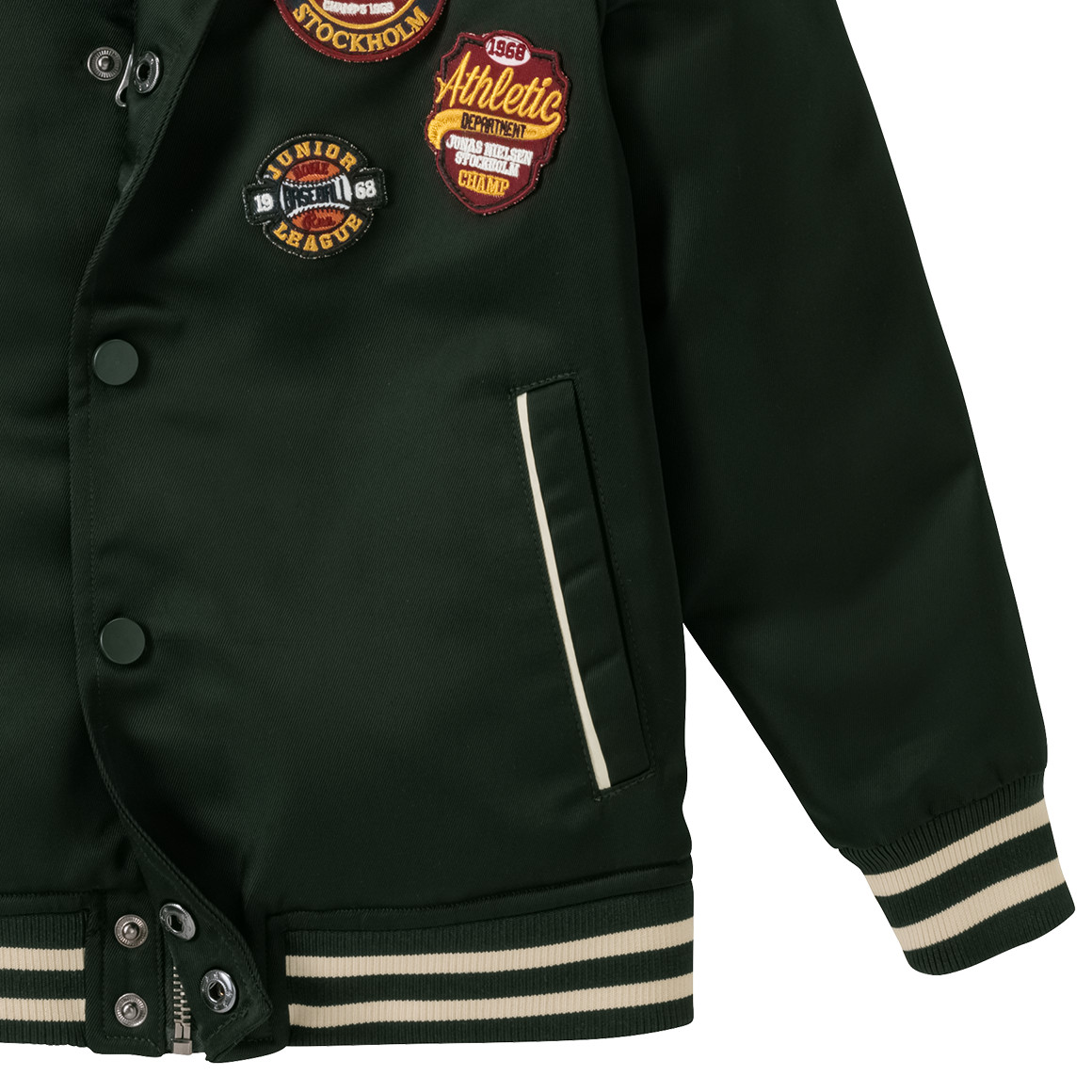 Jungen Jacke im College-Style