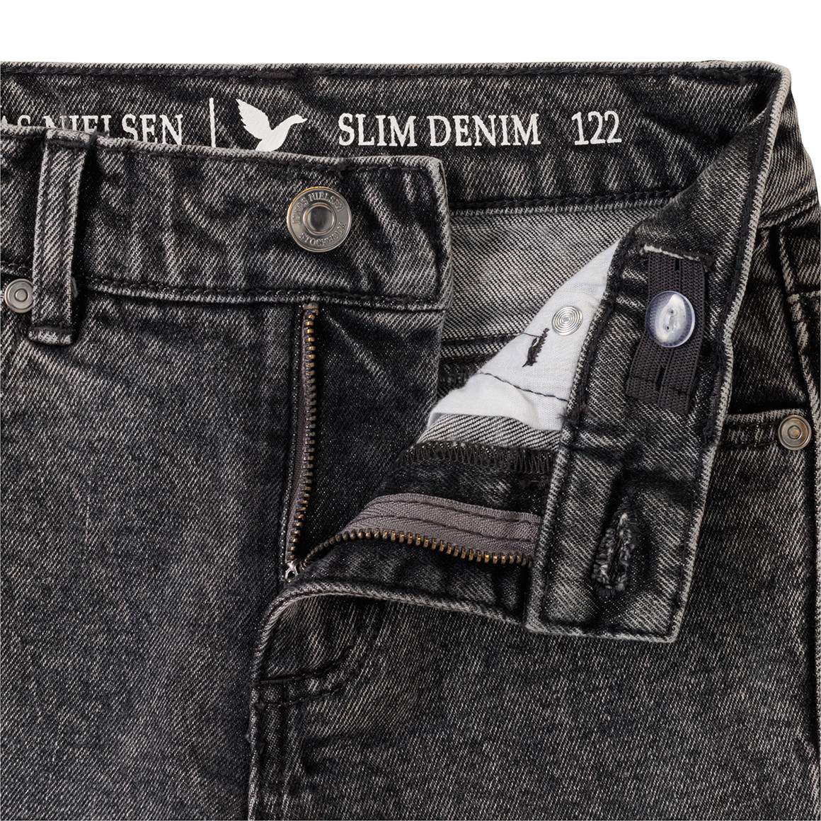 Jungen Slim-Jeans mit Used-Waschung