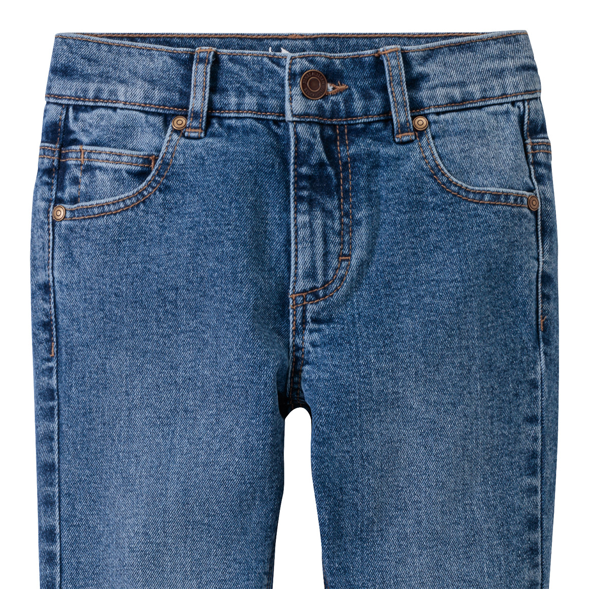Jungen Slim-Jeans mit Used-Waschung