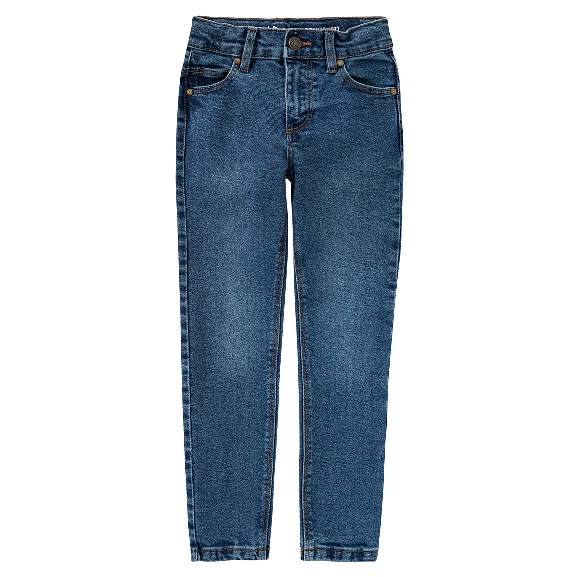 Jungen Slim-Jeans mit Used-Waschung