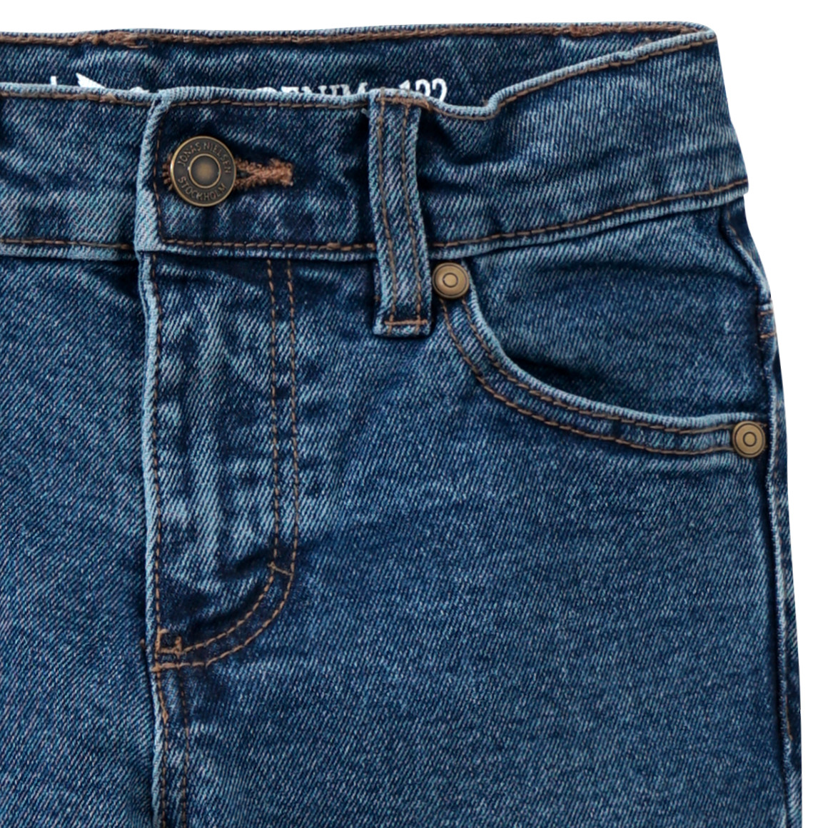 Jungen Slim-Jeans mit Used-Waschung