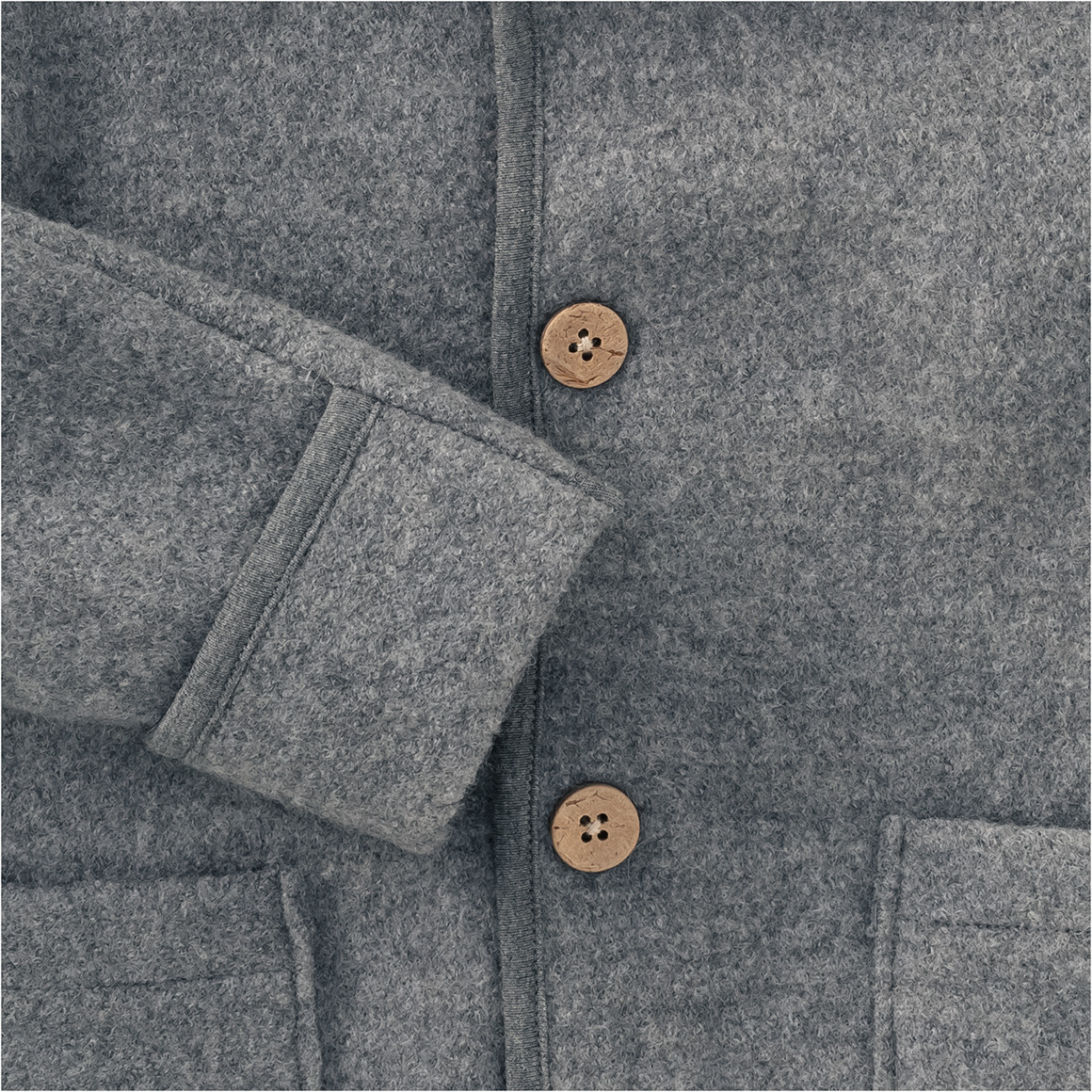 Babyjas walkloden met omslagboordjes