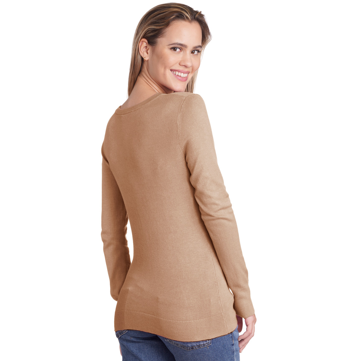 Fijngebreide damestrui