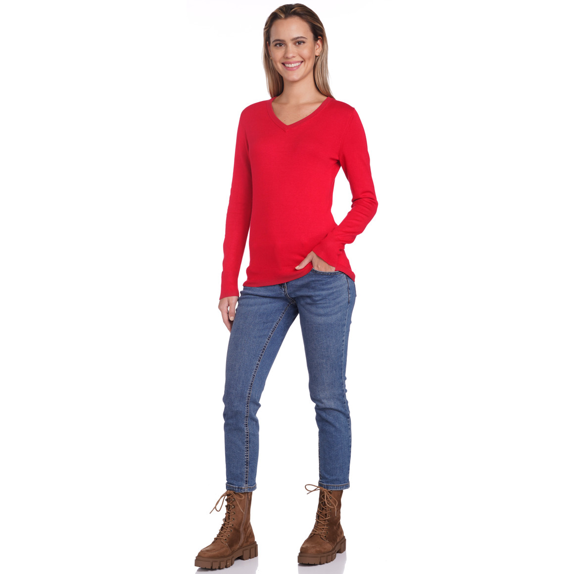 Fijngebreide damestrui