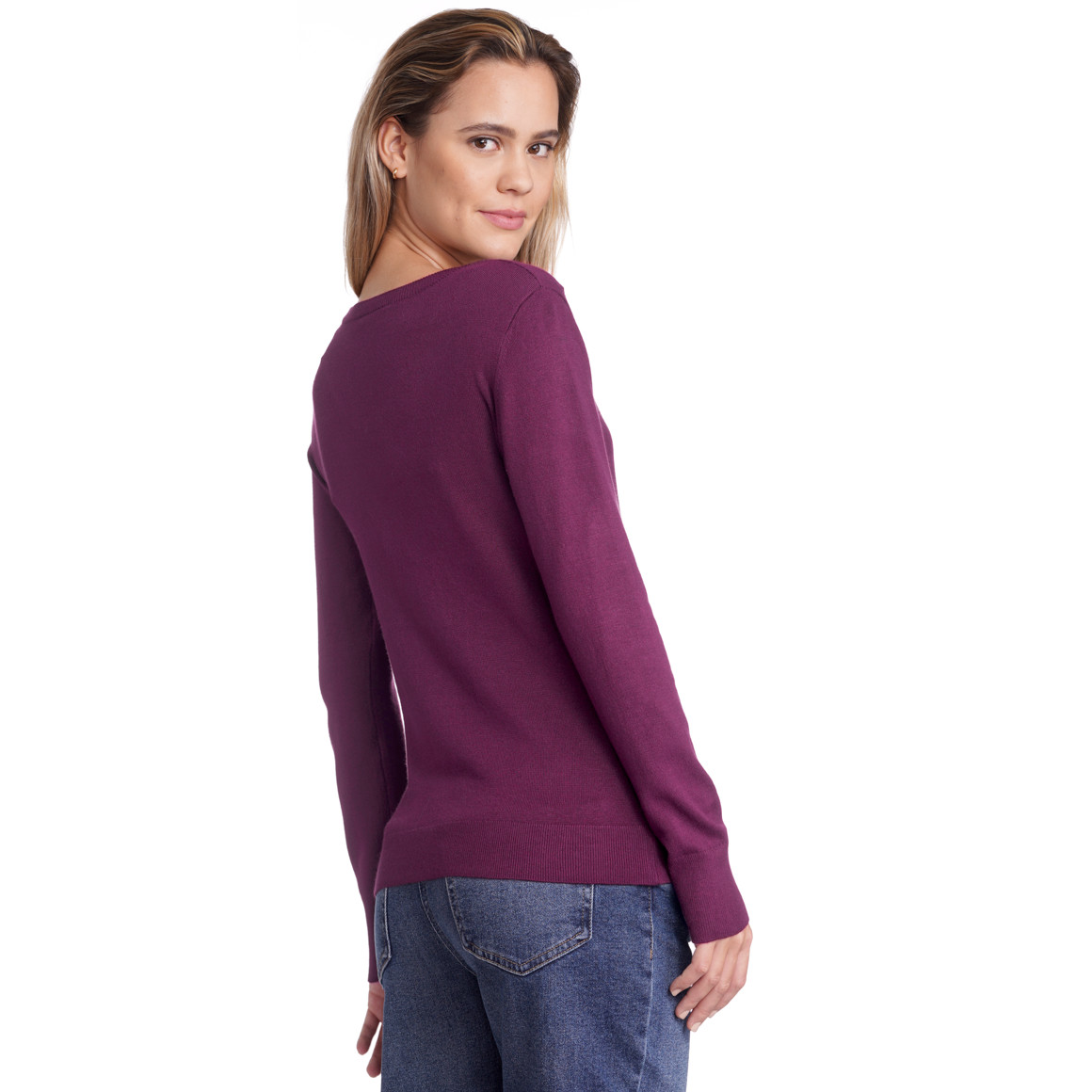 Fijngebreide damestrui