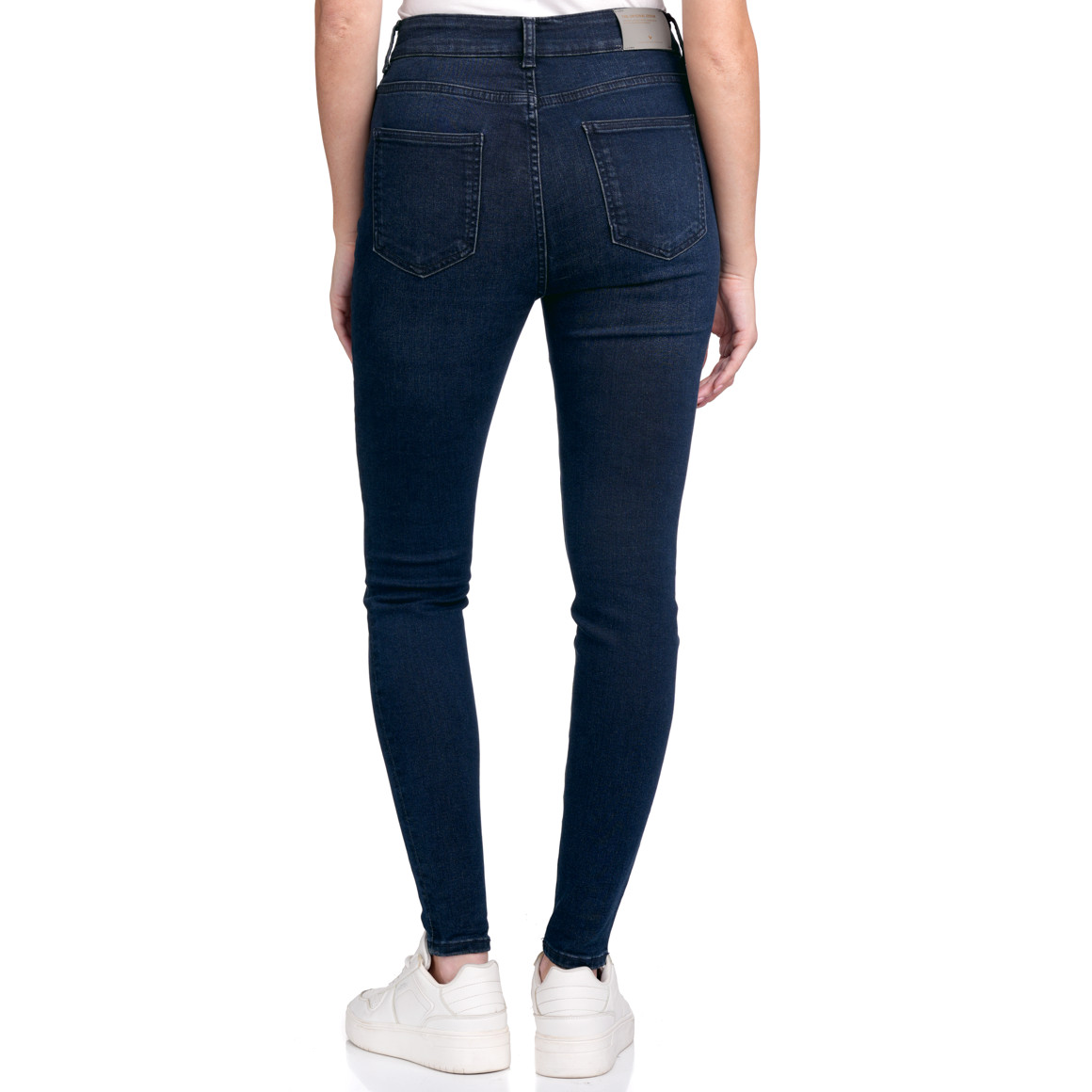 Damen Skinny Jeans mit Used-Waschung