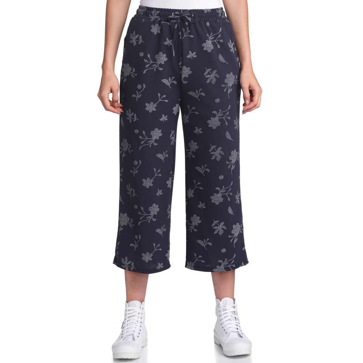 Damen Culotte mit Blumen-Muster